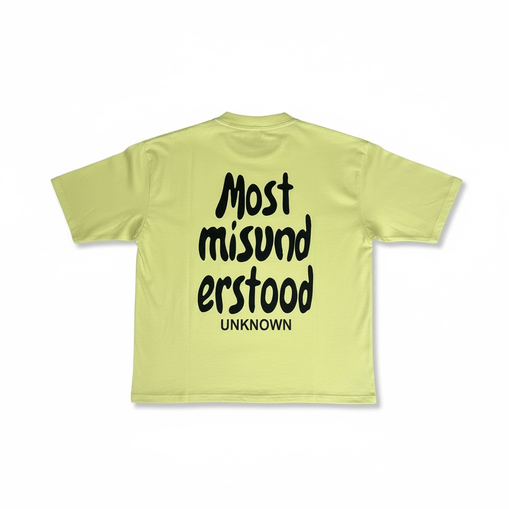 UNKNOWN MOST MISUNDERSTOOD T - SHIRT - UNKNOWN